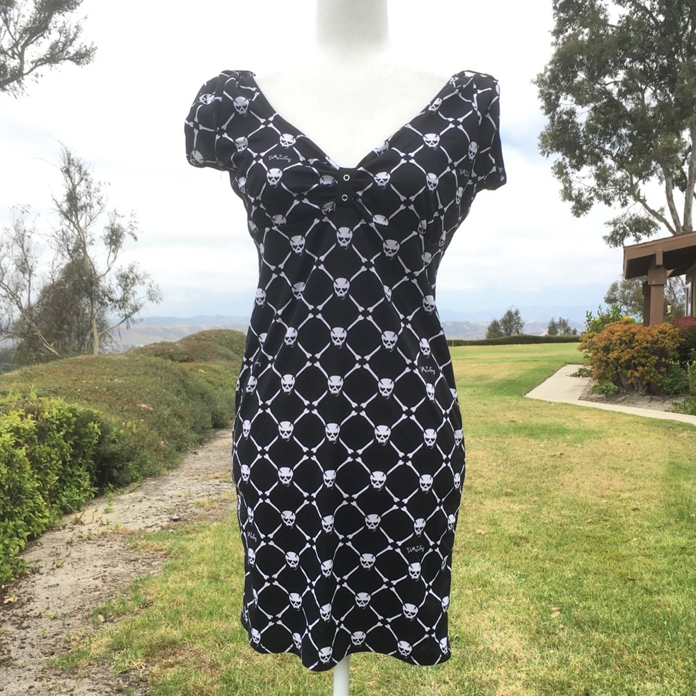 Cross bone dress